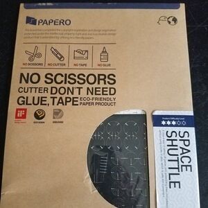 Papero Paper Model # A-04 Space Shuttle 11+ Age